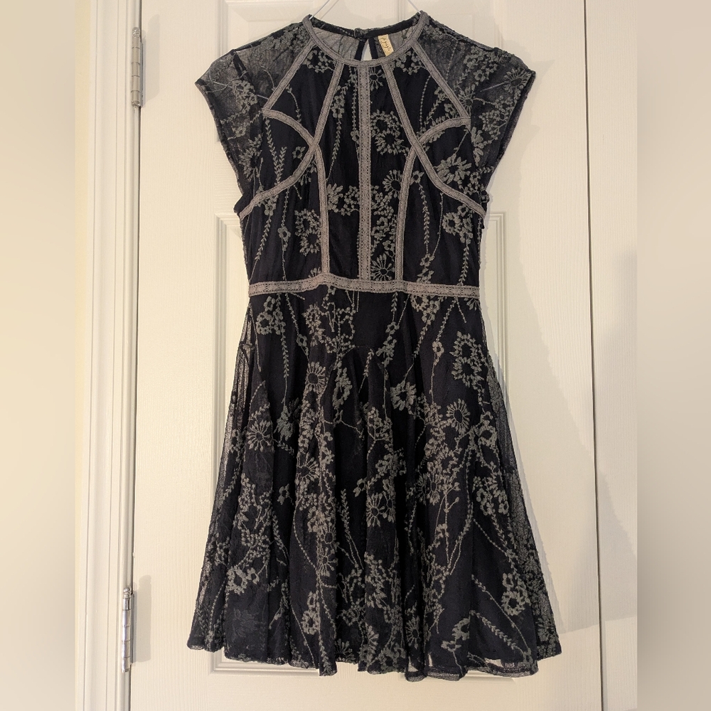 FP Laurel Lace Minidress Size 0 - Picture 14 of 16